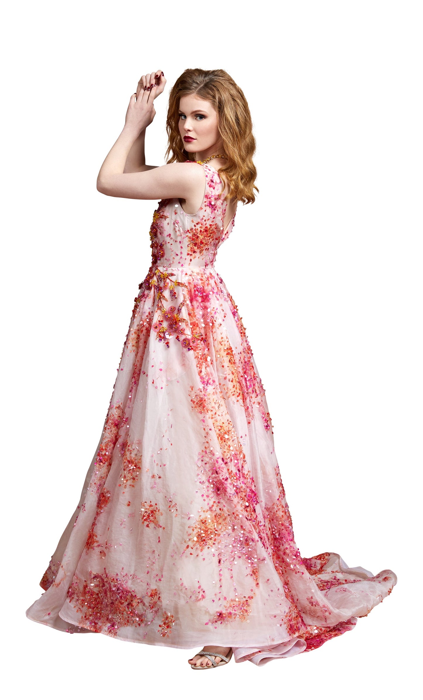 Blossom Gown Evening Dress | Blush Pink |