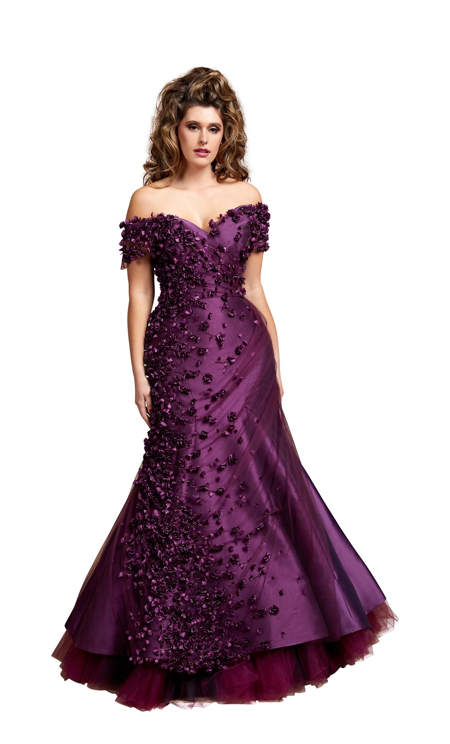 Belladonna Gown Evening Dress | Purple |