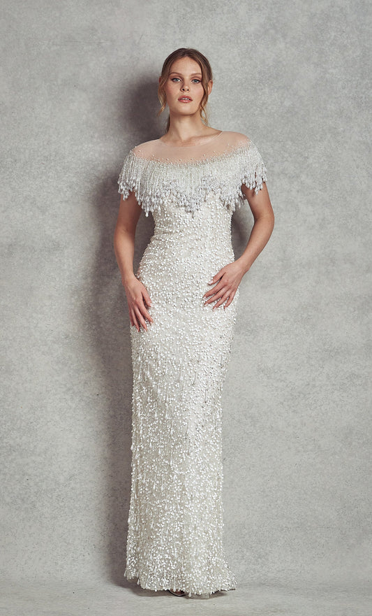 Juno Bridal Gown | Optical / White |